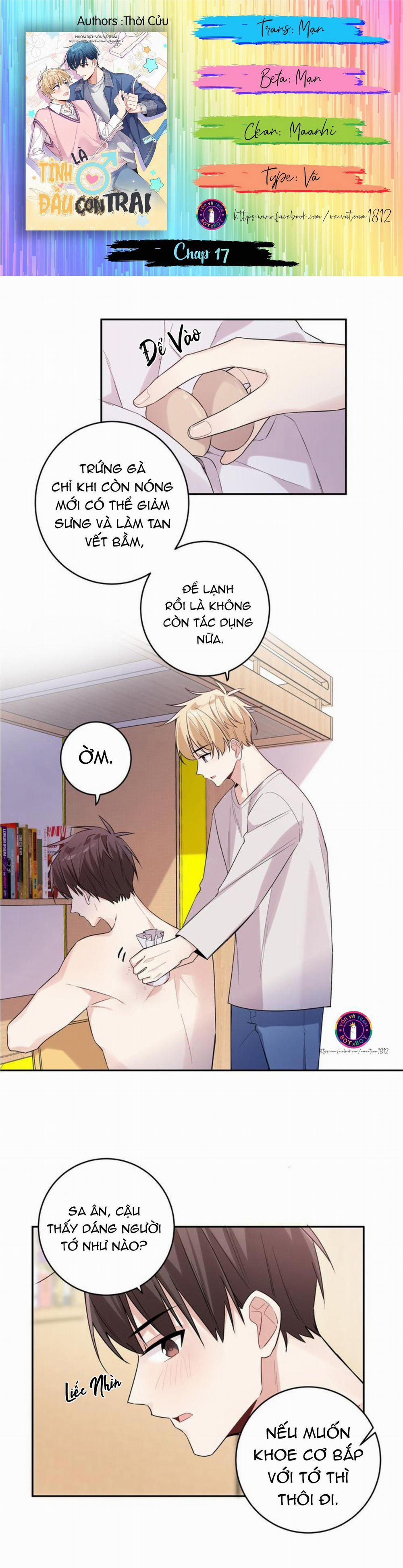 Tình Đầu Là Con Trai (END) 17 trang 0