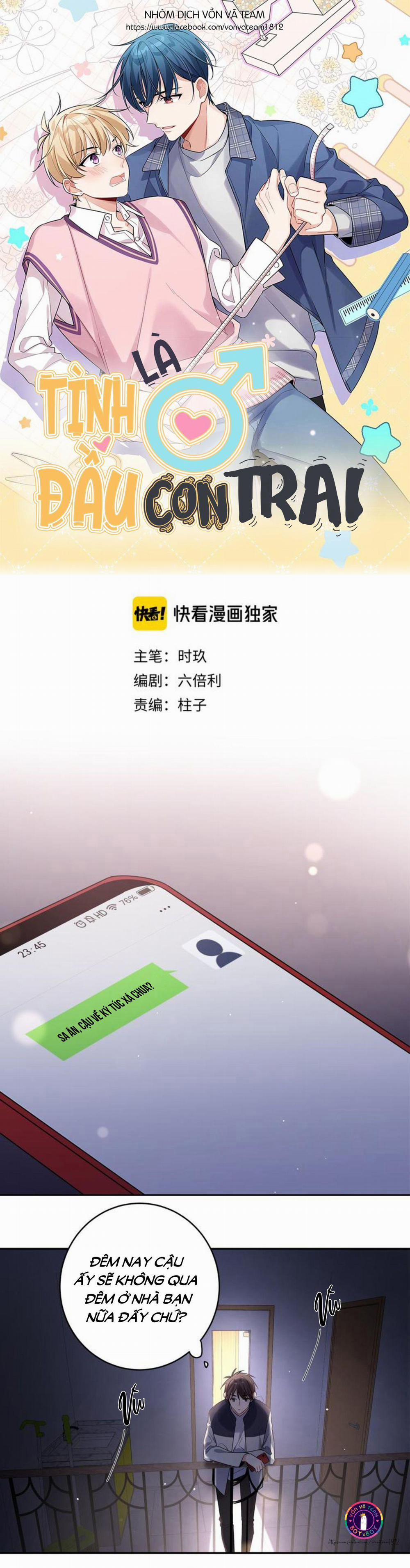 Tình Đầu Là Con Trai (END) 19 trang 3