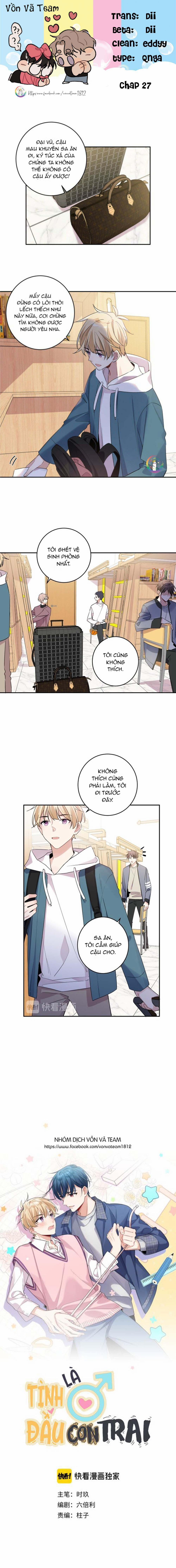 Tình Đầu Là Con Trai (END) 27 trang 0