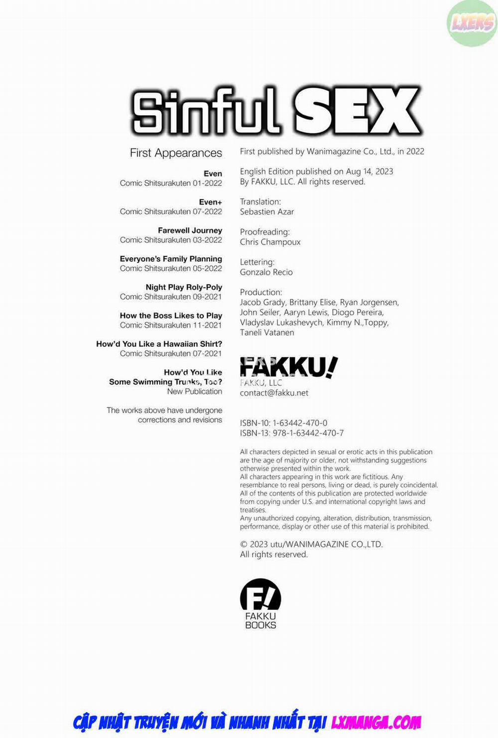 Tình Dục Tội Lỗi 8 0 How'd You Like Some Swimming Trunks, Too? 0 END trang 6