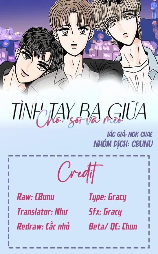 Tình Tay Ba Giữa Chó, Sói Và Mèo 2 trang 0