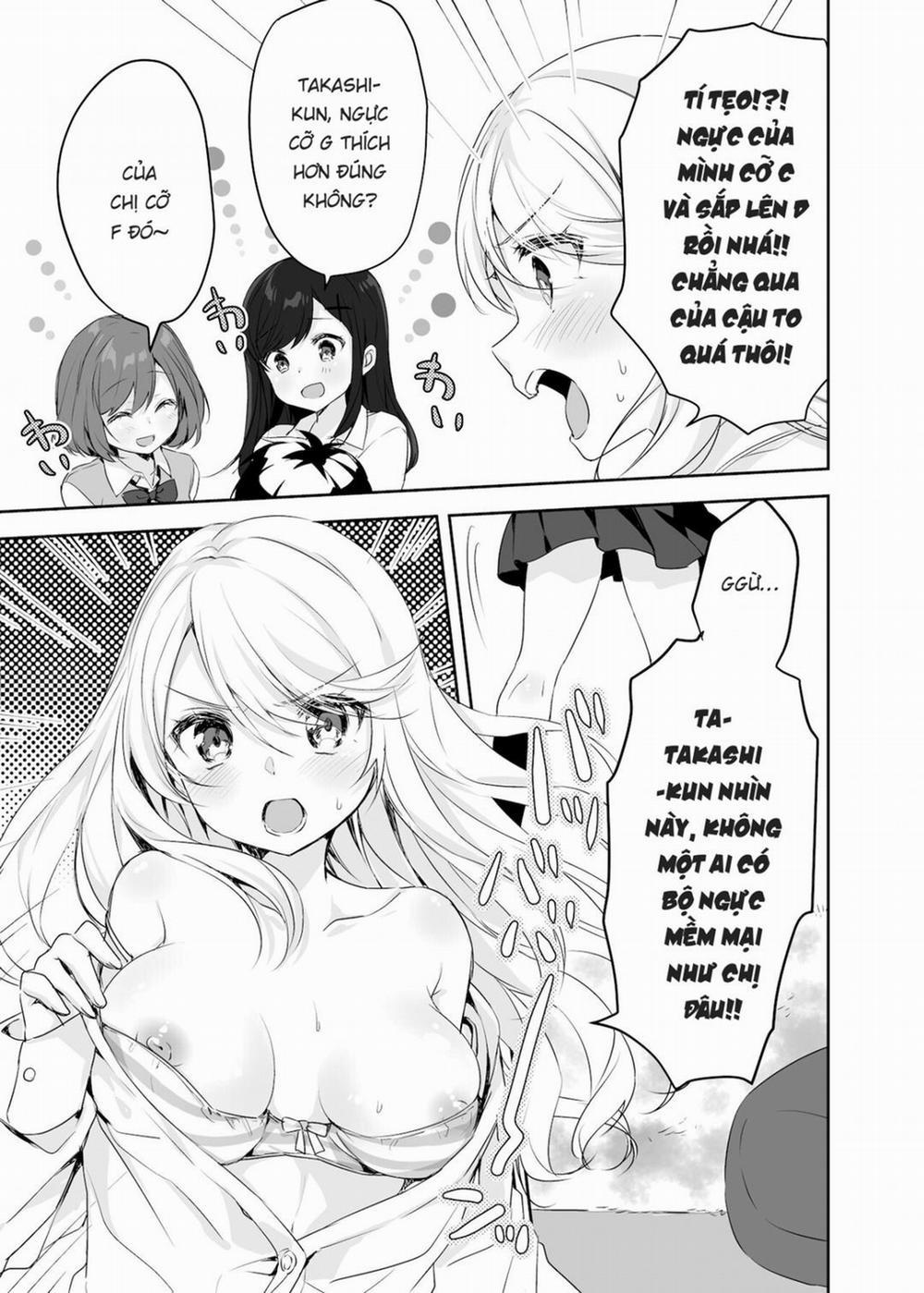 Tình thế đảo ngược khi tôi định hiếp chị gái và bạn chị đang ngủ Oneshot trang 13