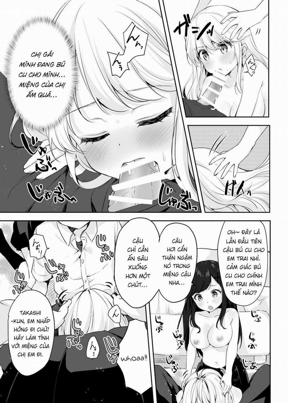 Tình thế đảo ngược khi tôi định hiếp chị gái và bạn chị đang ngủ Oneshot trang 23