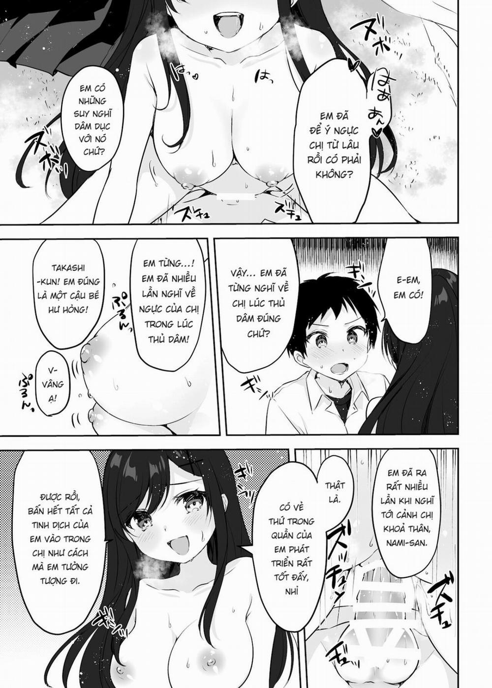 Tình thế đảo ngược khi tôi định hiếp chị gái và bạn chị đang ngủ Oneshot trang 41