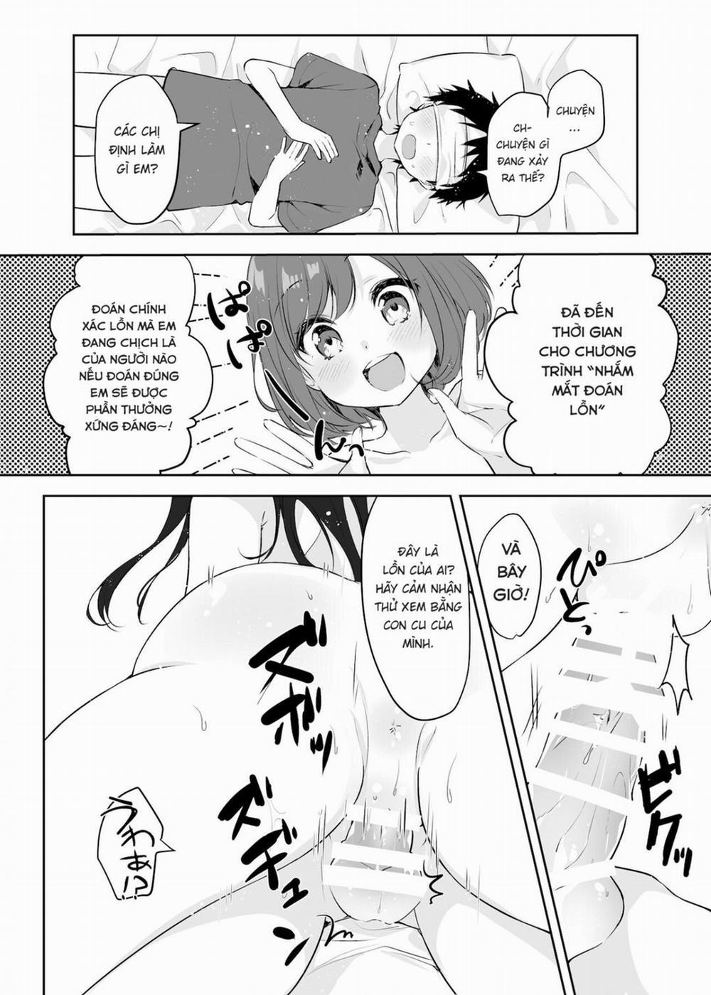 Tình thế đảo ngược khi tôi định hiếp chị gái và bạn chị đang ngủ Oneshot trang 48