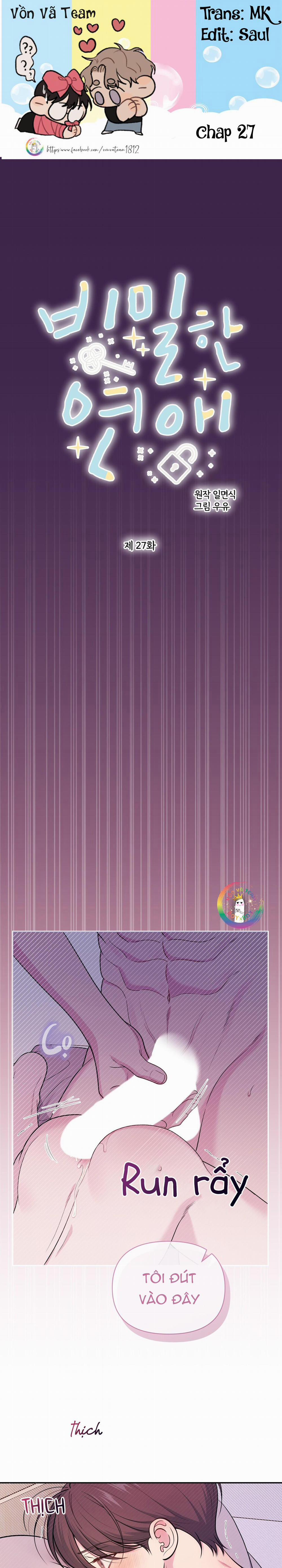 Tình Yêu Bí Mật 27 H+ trang 0