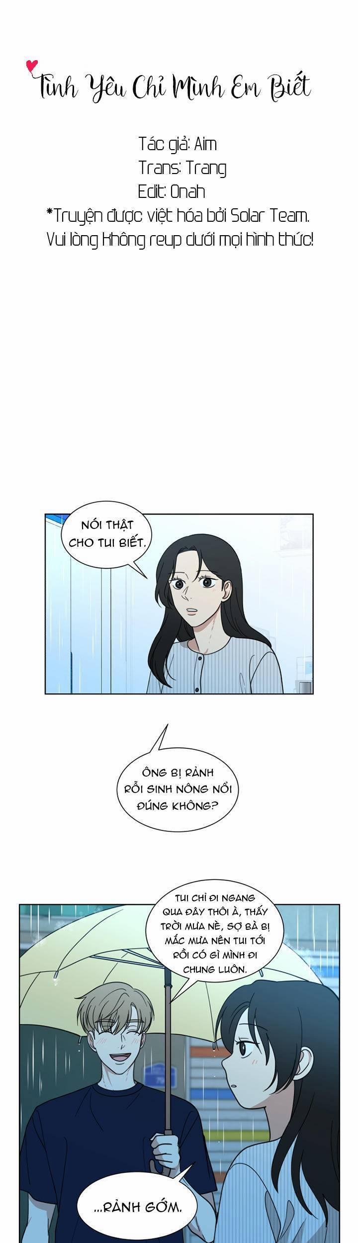 Tình Yêu Chỉ Mình Em Biết 17 trang 6