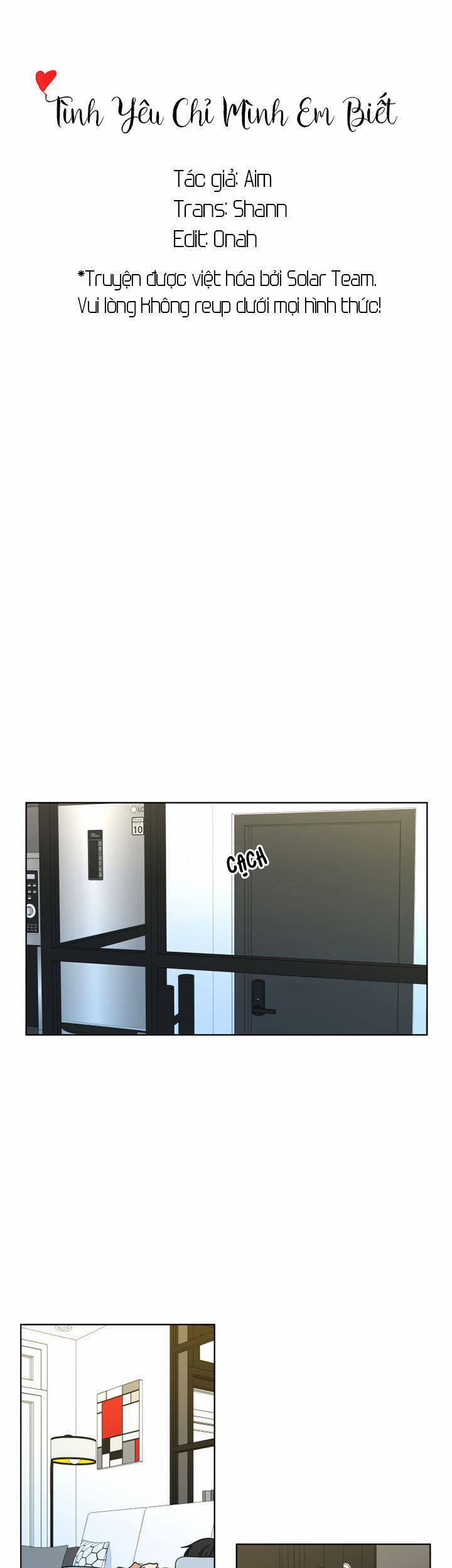 Tình Yêu Chỉ Mình Em Biết 18 trang 3