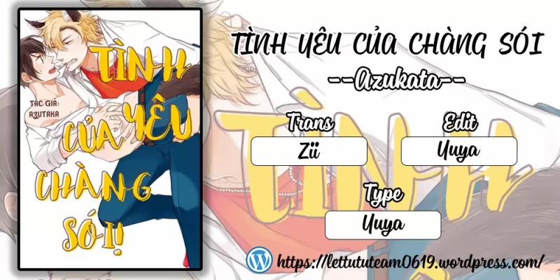 Tình Yêu Của Chàng Sói 1 trang 0