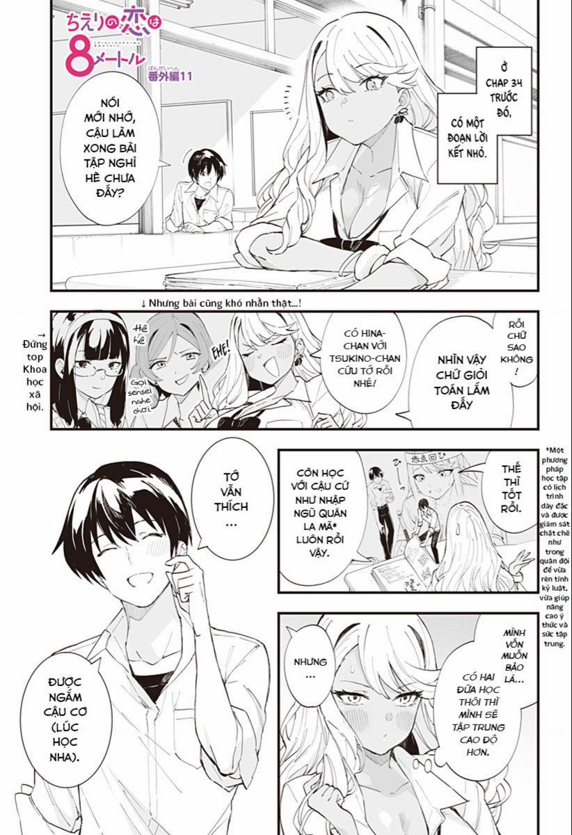 Tình Yêu Của Chieri Cao Tới Tận 8 Mét 34.5 trang 1