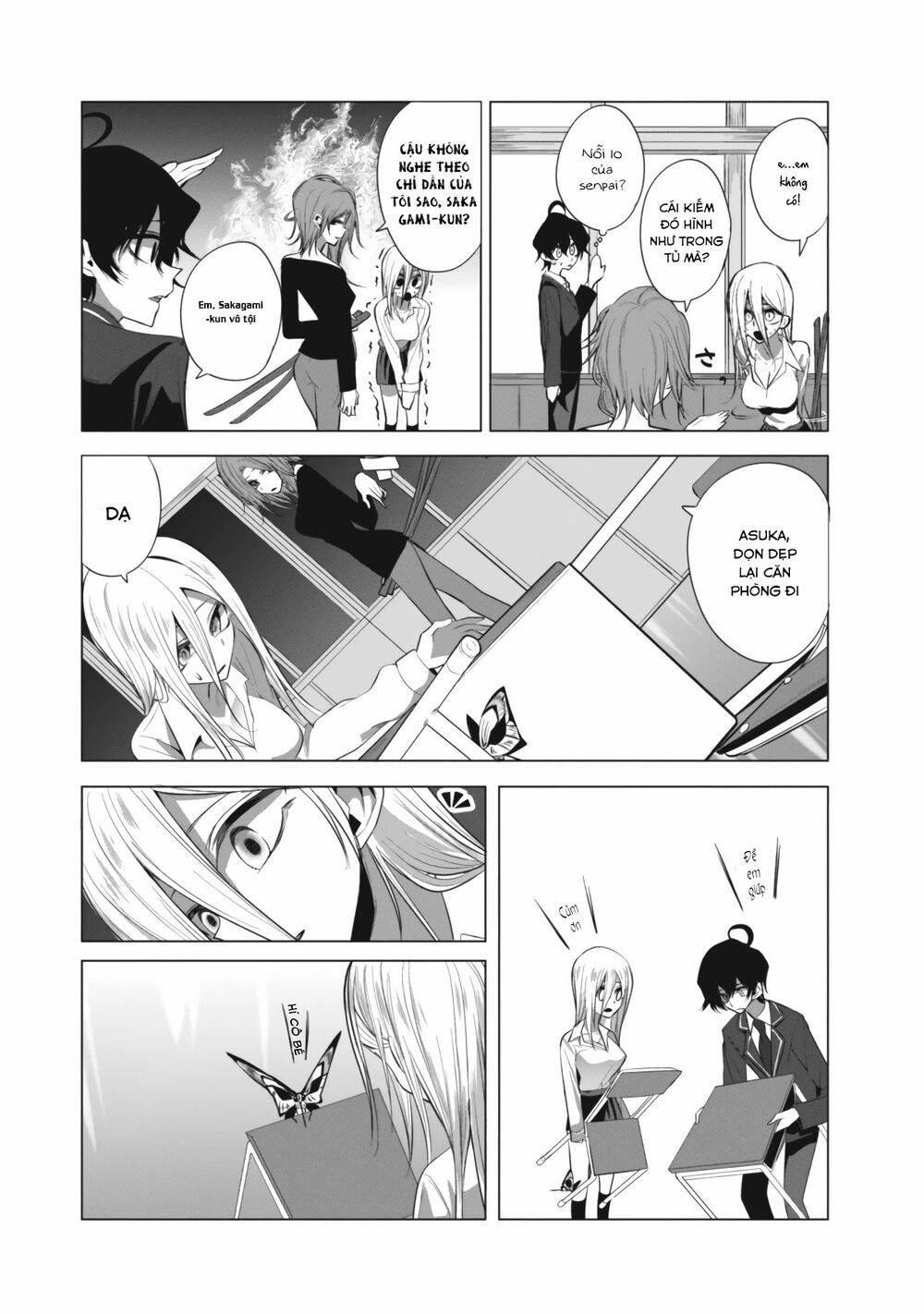 Tình Yêu Của Cô Nàng Lập Dị Mizuki-Senpai 6 trang 11