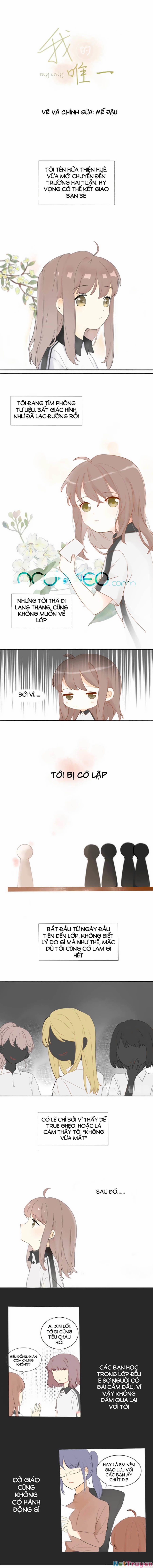 Tình Yêu Duy Nhất Của Tôi 1 trang 0