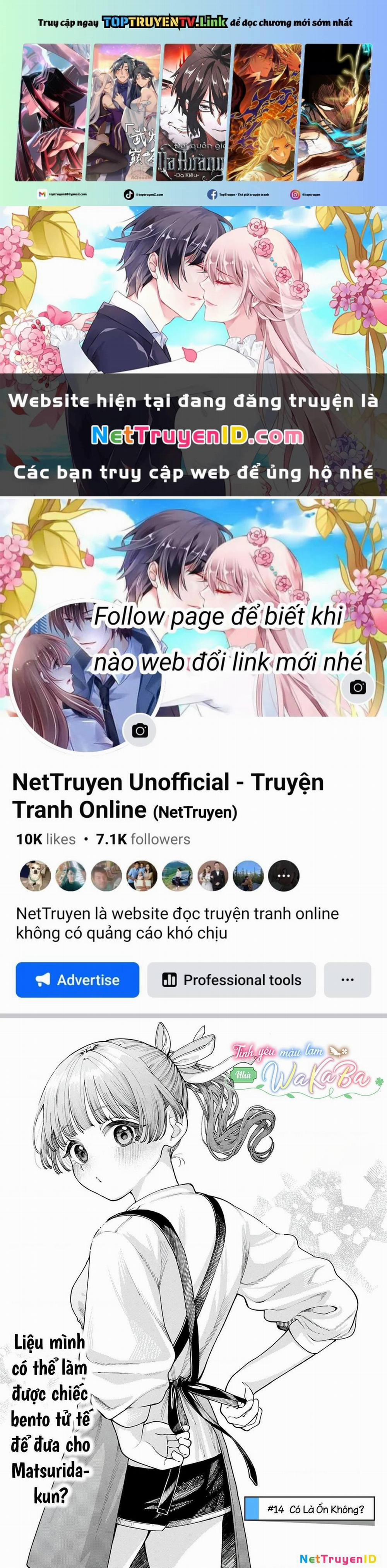 Tình Yêu Màu Lam Nhà Wakaba 14 trang 0