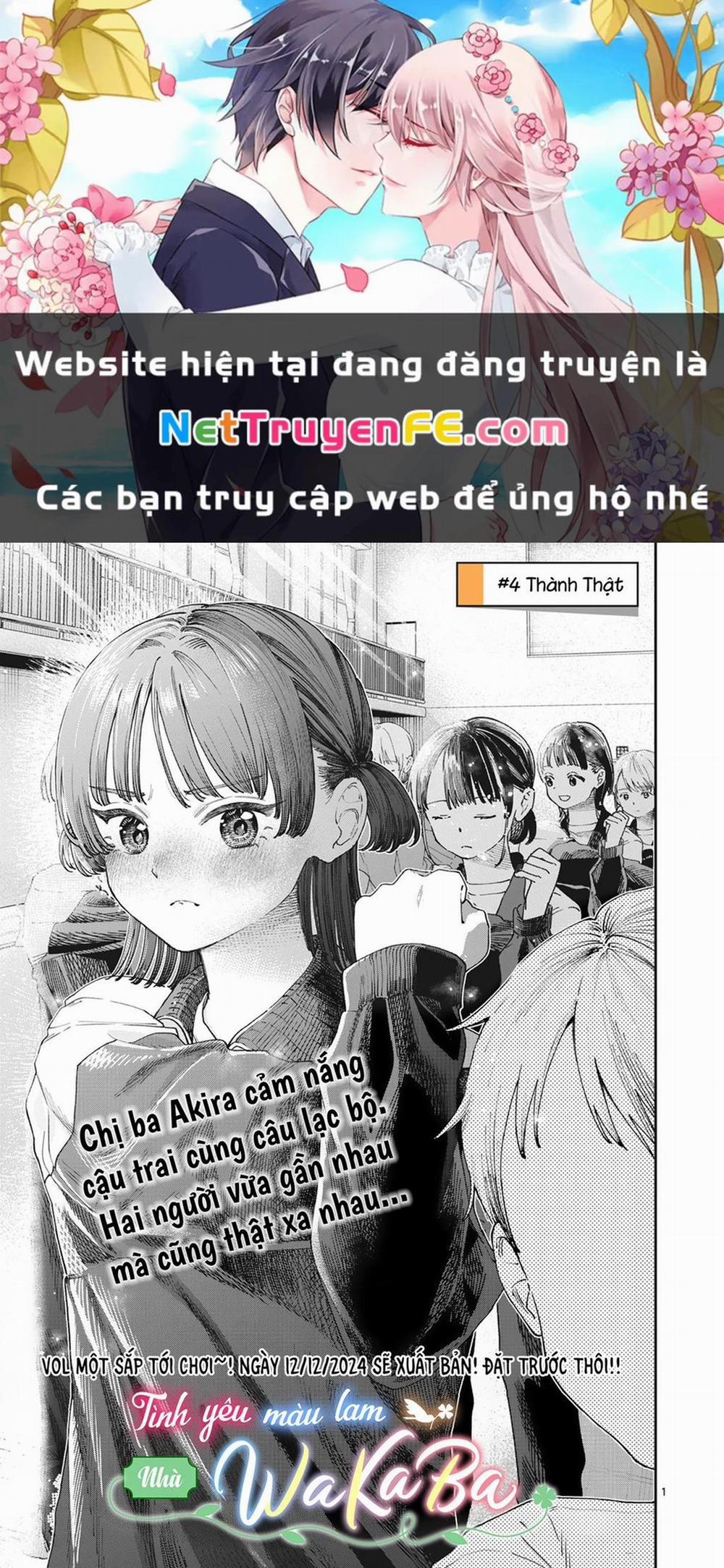 Tình Yêu Màu Lam Nhà Wakaba 4 trang 0