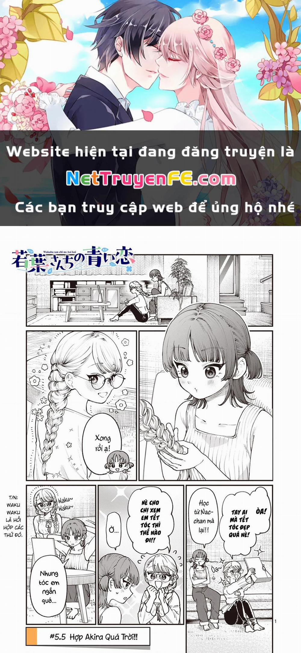 Tình Yêu Màu Lam Nhà Wakaba 5.5 trang 0