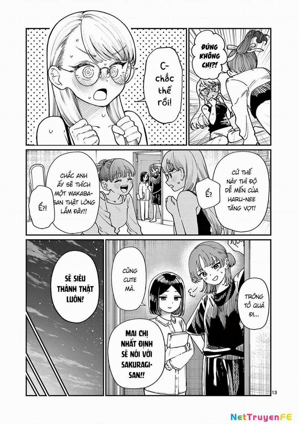 Tình Yêu Màu Lam Nhà Wakaba 6 trang 12