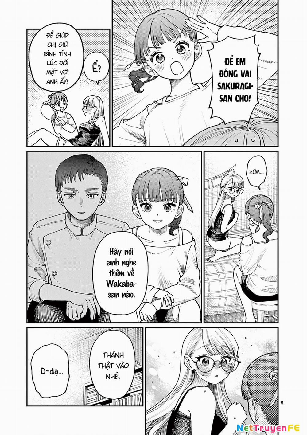 Tình Yêu Màu Lam Nhà Wakaba 6 trang 8