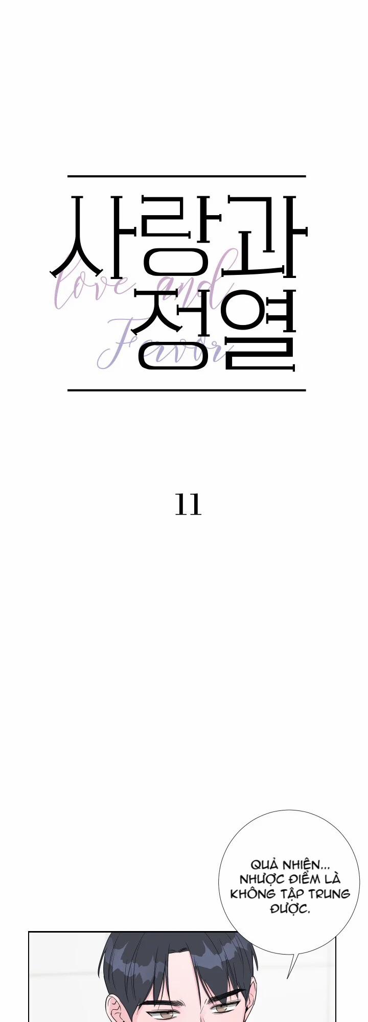 Tình Yêu Và Đam Mê 11 trang 0