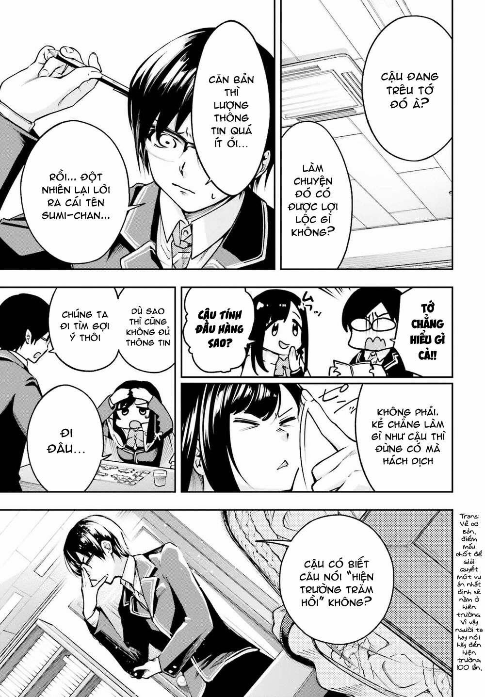 Tớ Sẽ Giải Đáp Bí Ẩn Của Cậu 1 trang 23