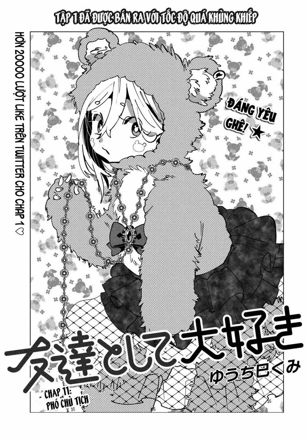 Tớ Yêu Cậu Với Tư Cách Một Người Bạn 11 trang 1