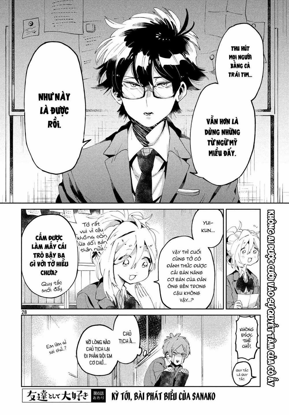 Tớ Yêu Cậu Với Tư Cách Một Người Bạn 6 trang 28