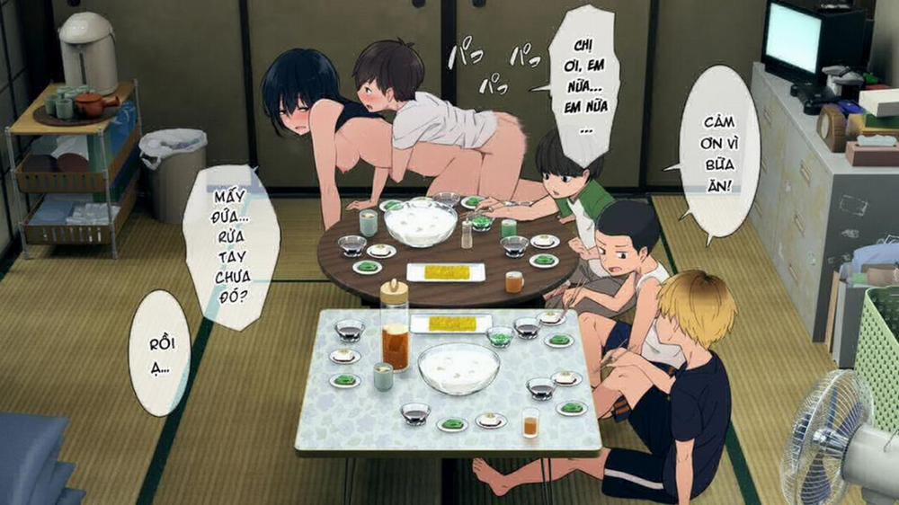 Toaru Daikazoku No Okazu Jijou ~Mamagawari Onee-Chan Funtouki~ Part 4 0 END trang 37