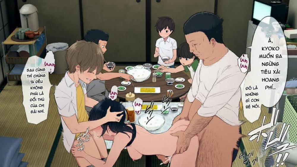 Toaru Daikazoku No Okazu Jijou ~Mamagawari Onee-Chan Funtouki~ Part 4 0 END trang 42