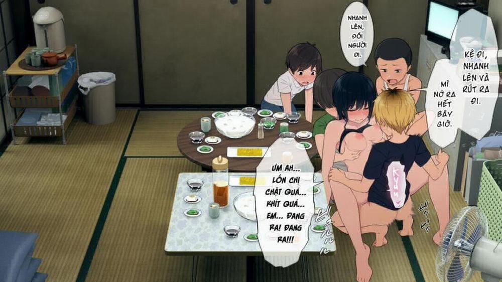 Toaru Daikazoku No Okazu Jijou ~Mamagawari Onee-Chan Funtouki~ Part 4 - END trang 36