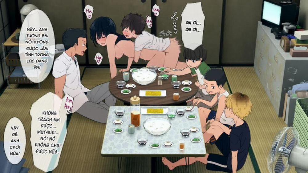 Toaru Daikazoku No Okazu Jijou ~Mamagawari Onee-Chan Funtouki~ Part 4 - END trang 38