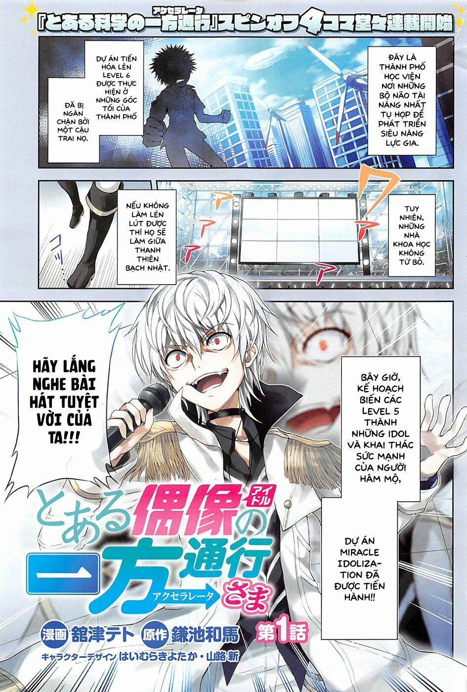 Toaru Idol No Accelerator-Sama 1 trang 3