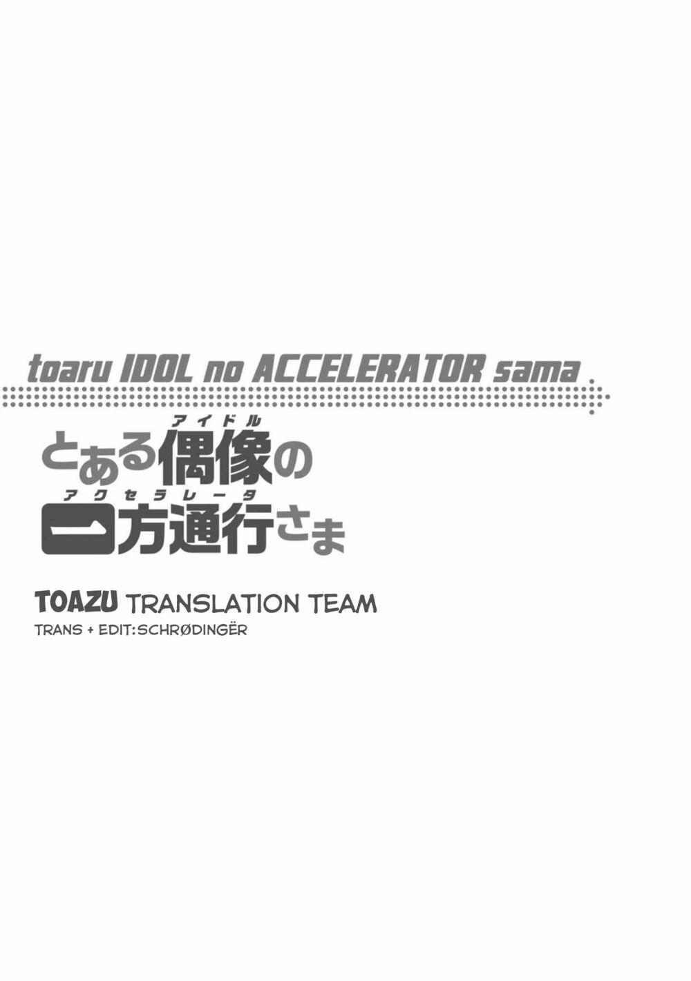 Toaru Idol No Accelerator-Sama 16 trang 12