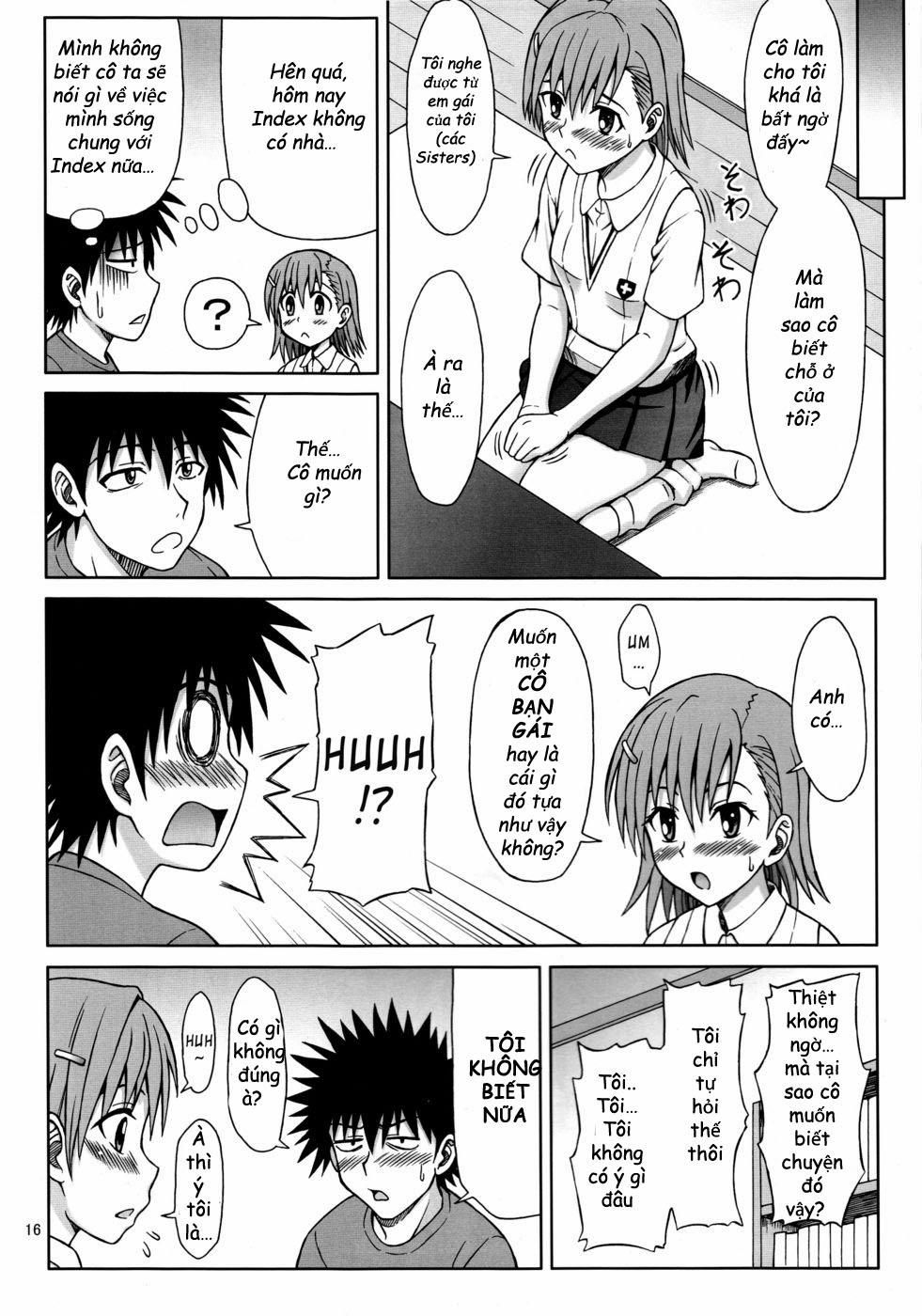 Toaru Misaka No Shouhi Denryoku (Toaru Majutsu No Index) Oneshot trang 15