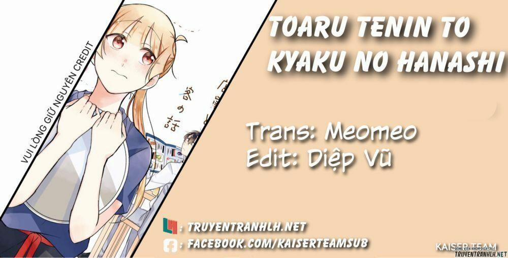 Toaru Tenin To Kyaku No Hanashi 11 trang 0