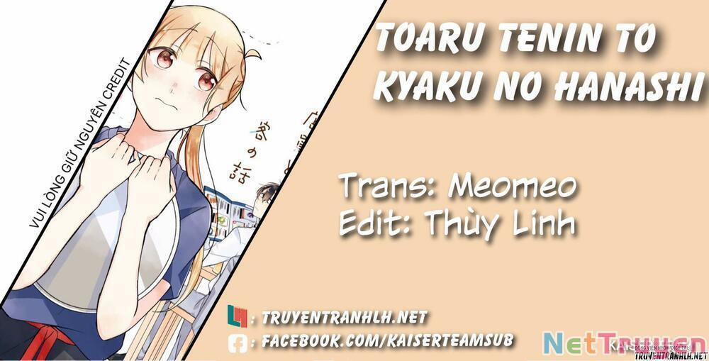 Toaru Tenin To Kyaku No Hanashi 16 trang 0