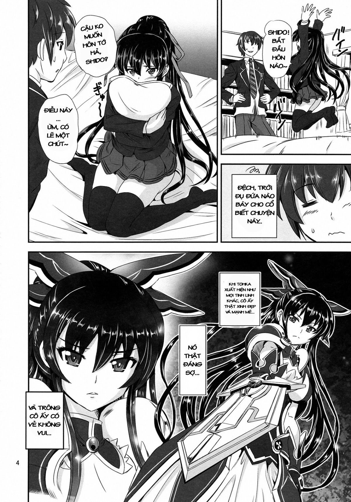 Tohka BEDEND (Date A Live) Oneshot trang 3