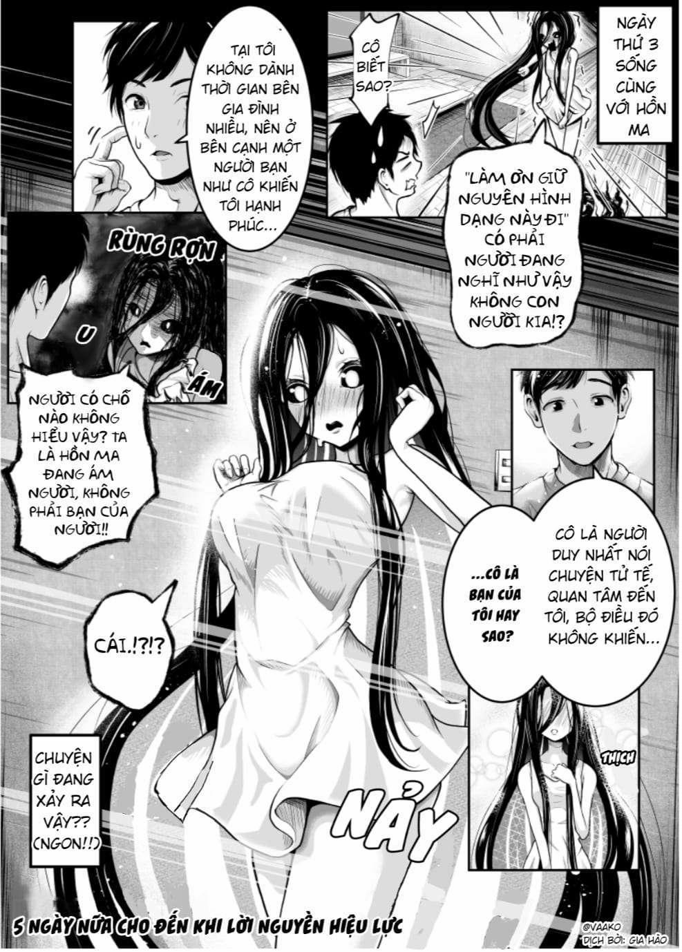 Tôi Bị Ám Bởi Một Con Ma, Nhưng Càng Ngày Nó Càng Dễ Thương Hơn... 4 trang 0