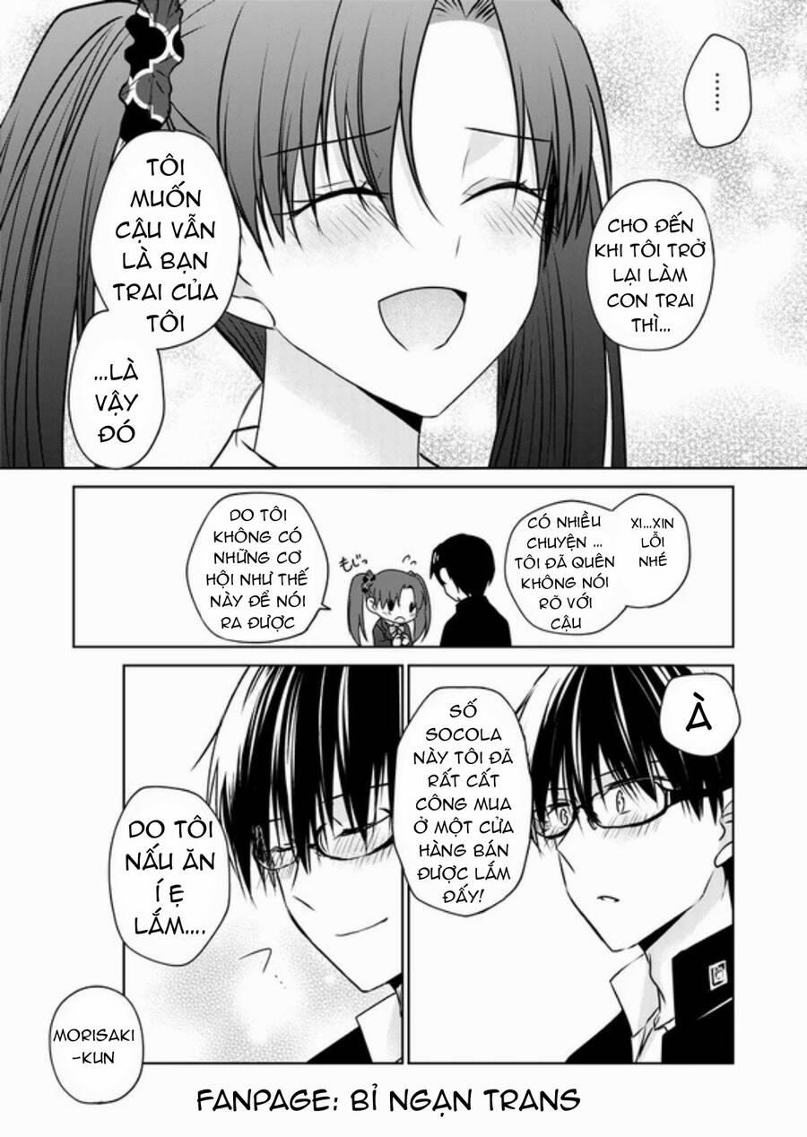 Tôi Bị Hoán Đổi Giới Tính, Vì Vậy Tôi Đã Hẹn Hò Với Người Bạn Thân Nhất Của Mình 12 trang 9