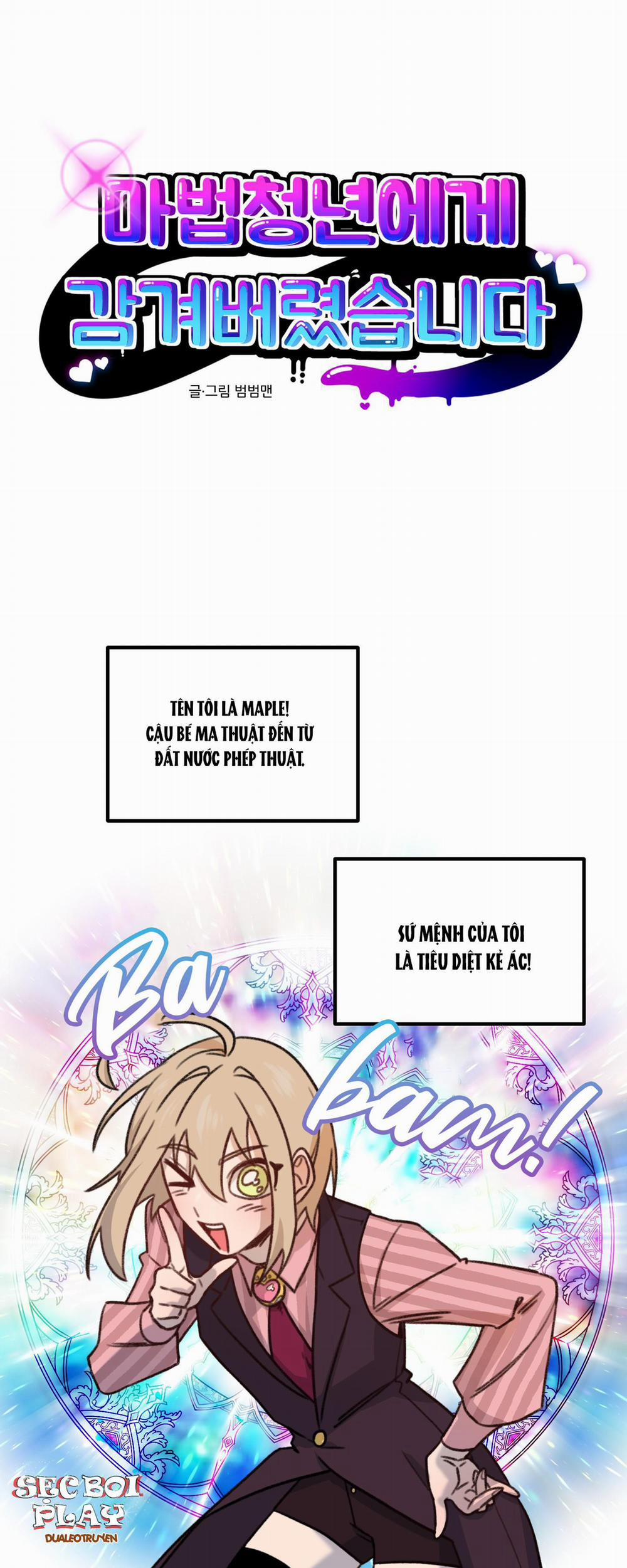 TÔI BỊ MỘT ANH CHÀNG PHÙ THỦY QUẤN LẤY 1 trang 0