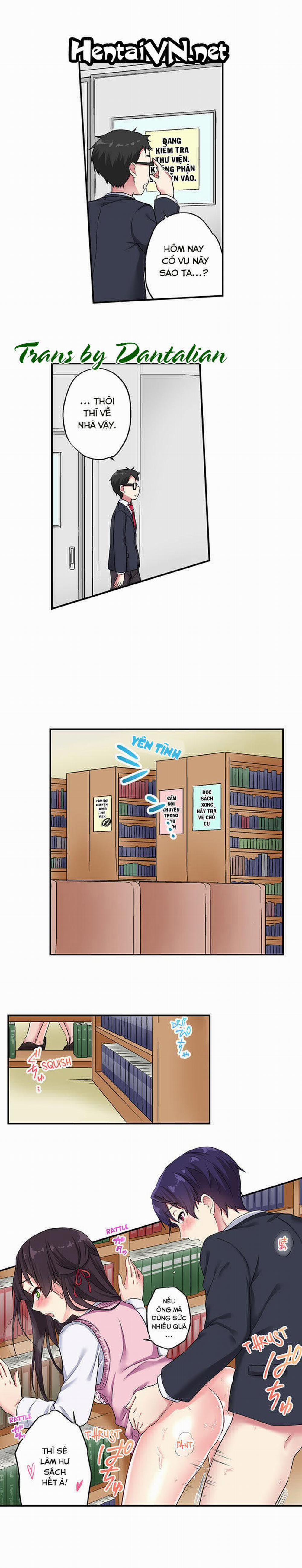 Tôi Có Thể Thấy Số Lần Mà Họ Đã Lên Đỉnh 0 Quất Wako Trong Thư Viện! 0 trang 2