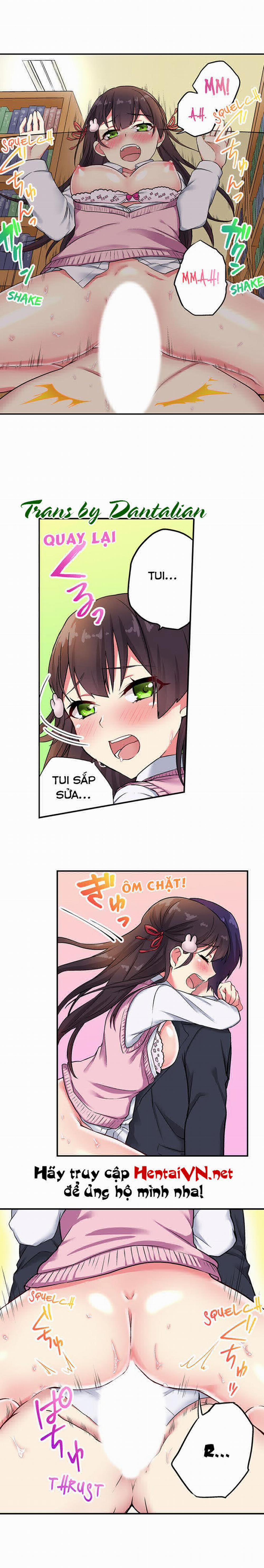 Tôi Có Thể Thấy Số Lần Mà Họ Đã Lên Đỉnh 23: Quất Wako Trong Thư Viện! (2) trang 9