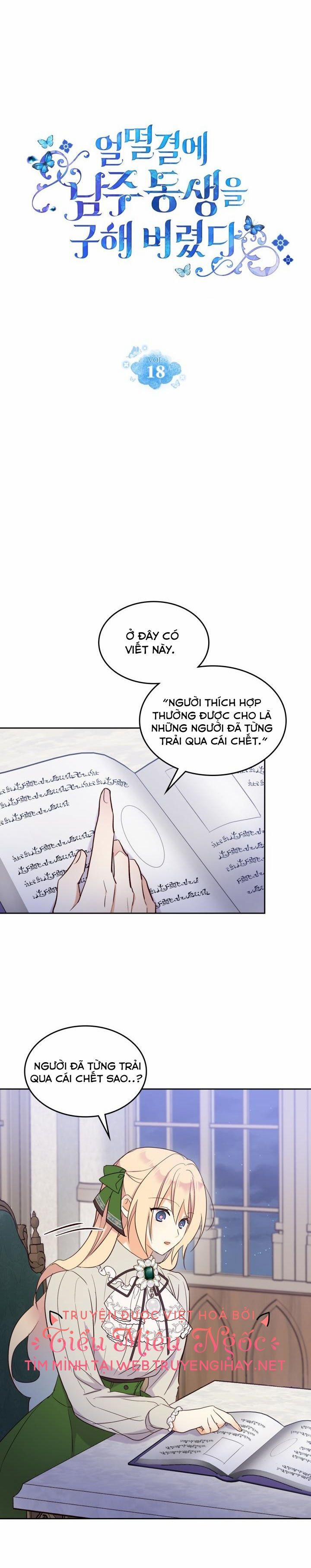 Tôi Đã Cứu Lấy Em Trai Của Nam Chính 18 trang 2