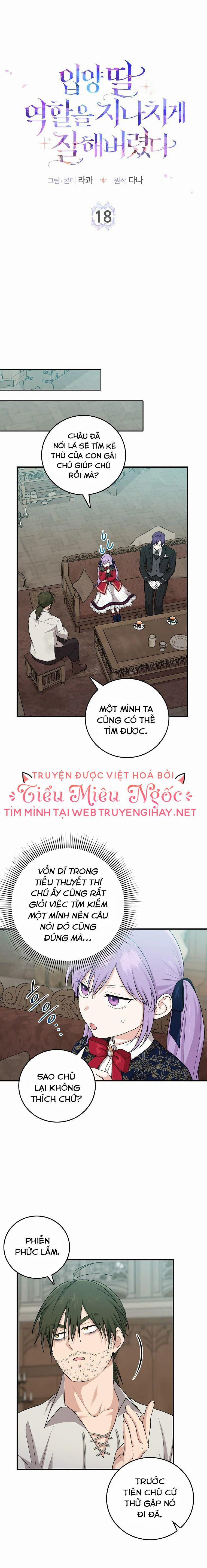 Tôi Đã Diễn Tròn Vai Một Đứa Con Gái Nuôi 18 trang 1