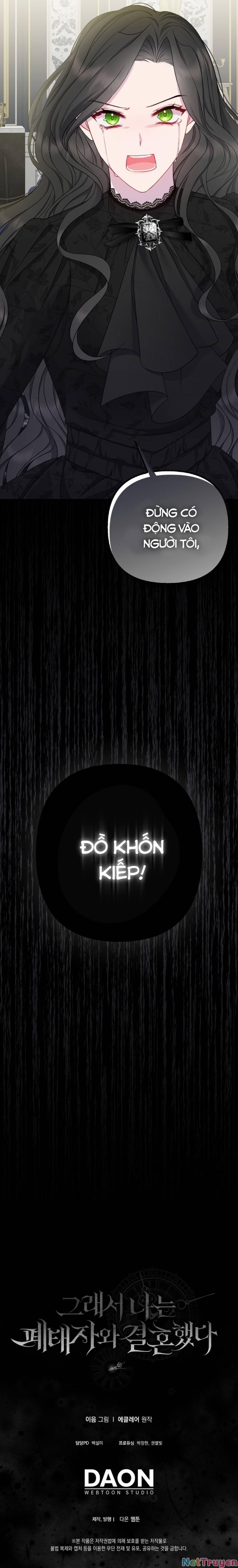 Tôi Đã Kết Hôn Với Hoàng Tử Bị Bỏ Rơi 1 trang 21