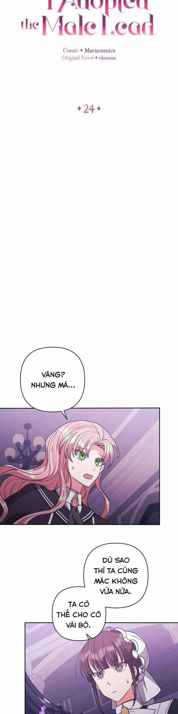 Tôi Đã Nhận Nuôi Nam Chính 24 trang 15