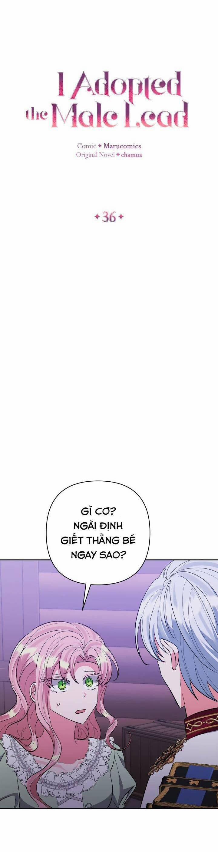 Tôi Đã Nhận Nuôi Nam Chính 36 trang 9