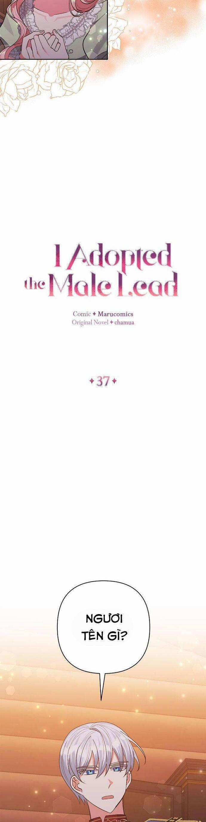 Tôi Đã Nhận Nuôi Nam Chính 37 trang 8