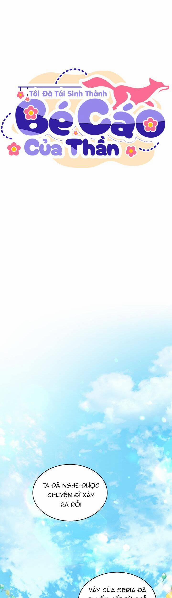 Tôi Đã Tái Sinh Thành Bé Cáo Của Thần 15 trang 8