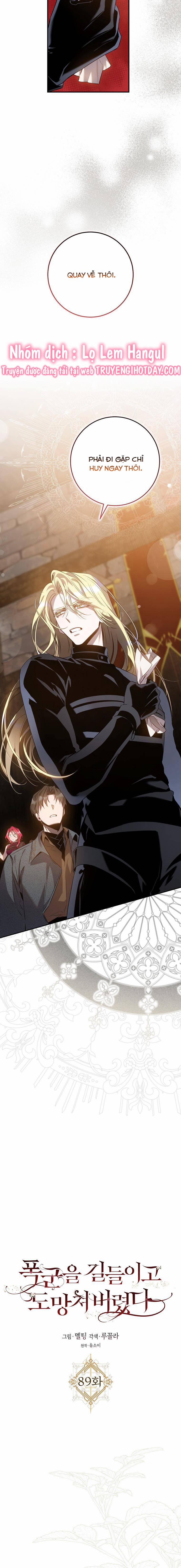 Tôi Đã Thuần Hóa Một Tên Bạo Chúa Và Chạy Trốn 89.1 trang 9