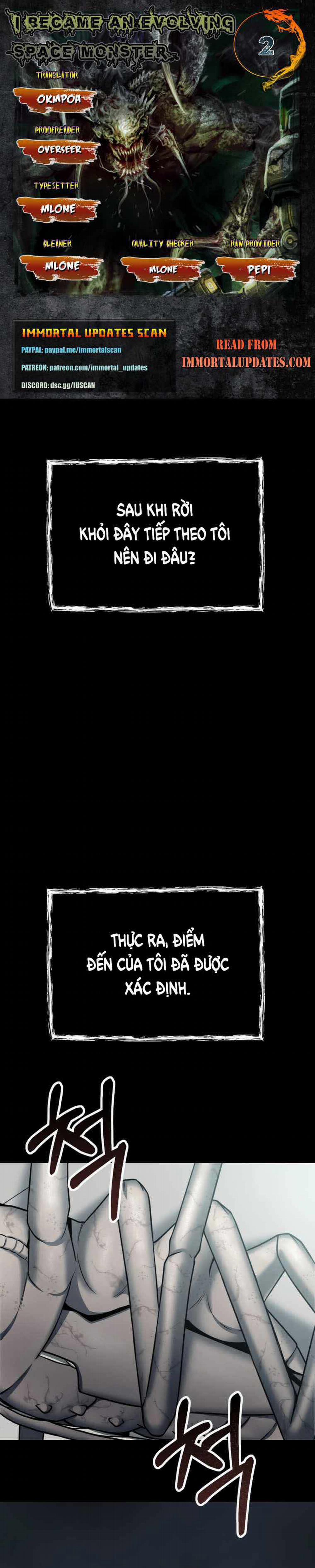 Tôi Đã Trở Thành Quái Vật Không Gian 2 trang 0