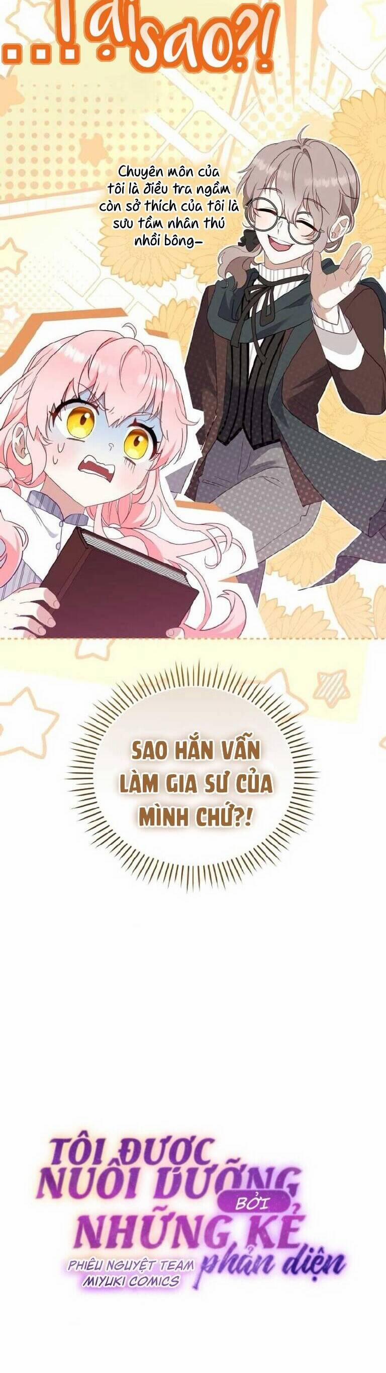 Tôi Đang Được Nuôi Dưỡng Bởi Những Kẻ Phản Diện 68 trang 23